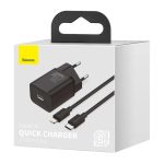 شارژر دیواری بیسوس مدل BASEUS SUPER SI 20W به همراه کابل تبدیل لایتینگ