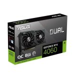 کارت گرافیک ایسوس مدل ASUS DUAL GEFORCE RTX 4060 OC EDITION 8G GDDR6