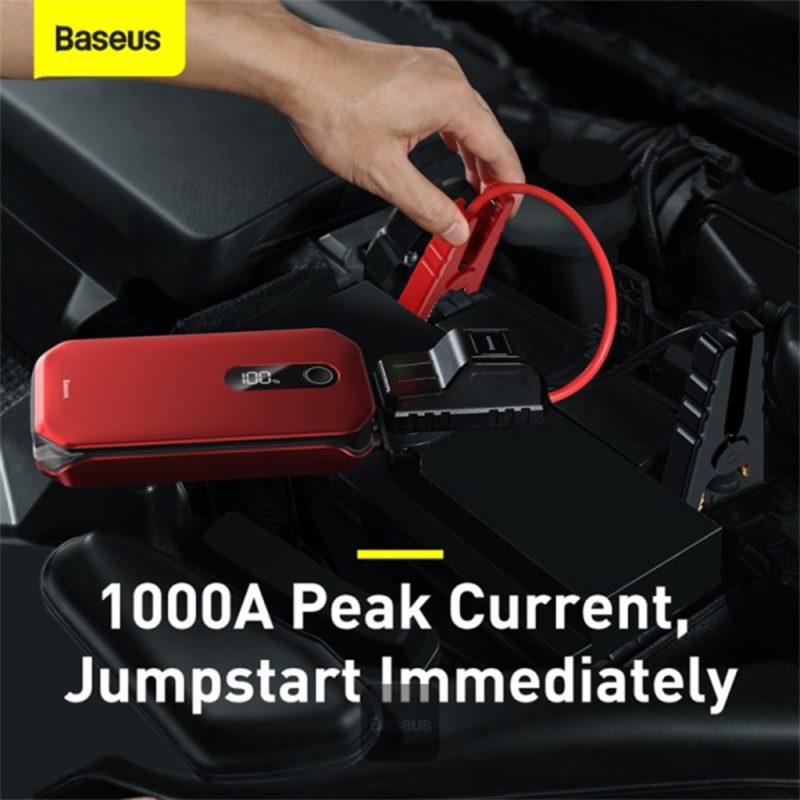 پاور بانک 12000 میلی آمپری بیسوس مدل BASEUS SUPER ENERGY PRO CAR JUMP STARTER