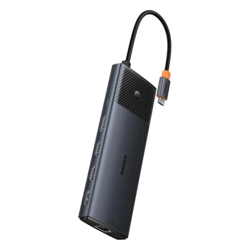هاب 11 پورت USB-C بیسوس مدل BASEUS BS-OH098