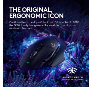 نقد و بررسی موس بی سیم گیمینگ لاجیتک مدل LOGITECH G502 X PLUS