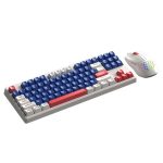کیبورد و موس بی سیم لاجی کی مدل LOGIKEY KM329W