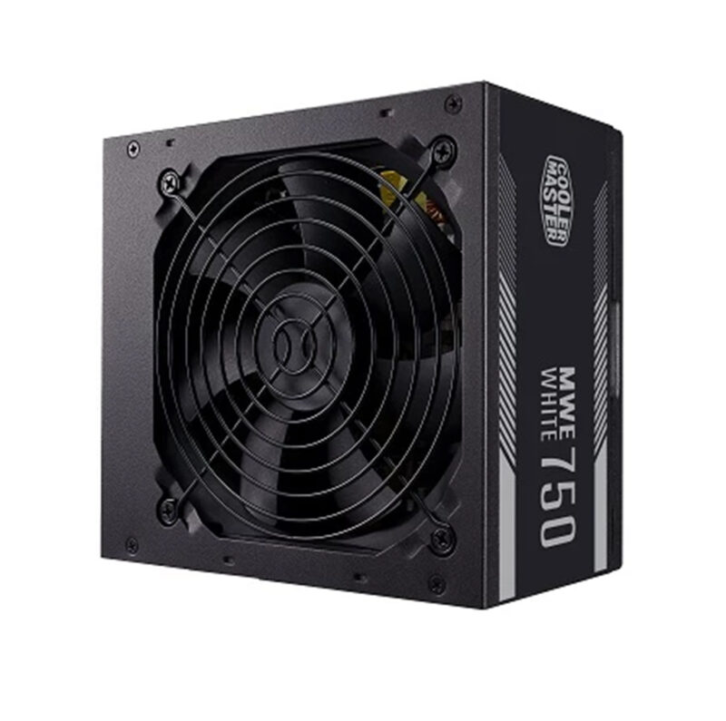منبع تغذیه کامپیوتر کولر مستر مدل COOLER MASTER MWE 750 WHITE