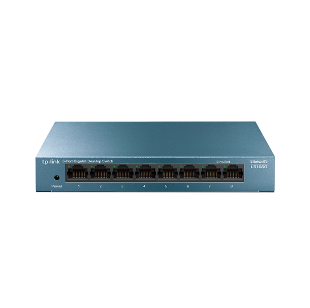 سوئیچ 8 پورت تی پی لینک مدل TPLINK LS108G