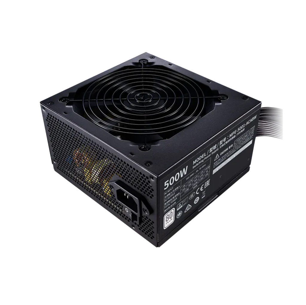 منبع تغذیه کامپیوتر کولر مستر مدل COOLER MASTER MWE 500 WHITE 230V-V2