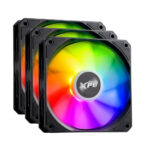 فن کیس ایکس پی جی مدل XPG VENTO R 120 ARGB PWM بسته سه عددی