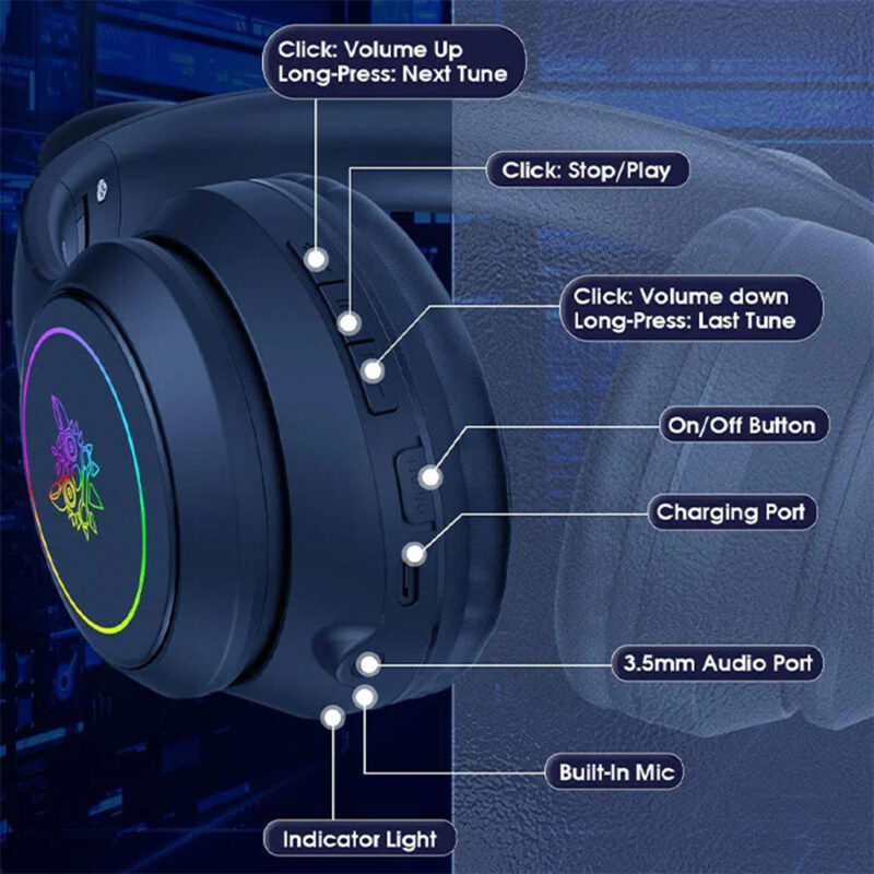 هدست گیمینگ اونیکوما مدل ONIKUMA B90