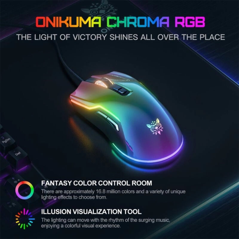 موس گیمینگ اونیکوما مدل ONIKUMA CW922
