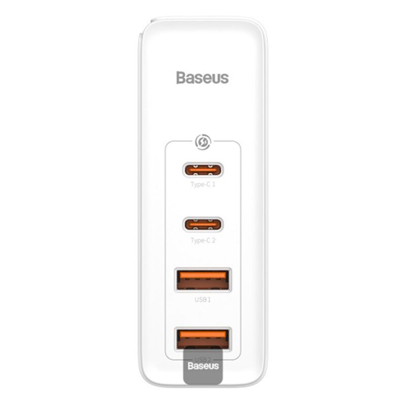 شارژر دیواری بیسوس مدل BASEUS GAN2 PRO 100W به همراه کابل تبدیل USB-C