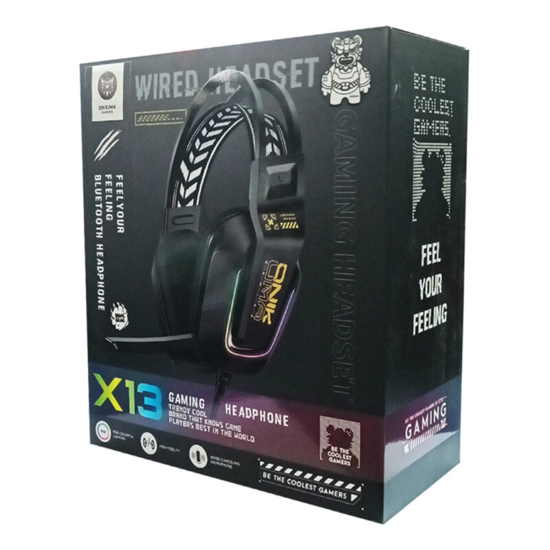 هدست گیمینگ اونیکوما مدل ONIKUMA X13 RGB