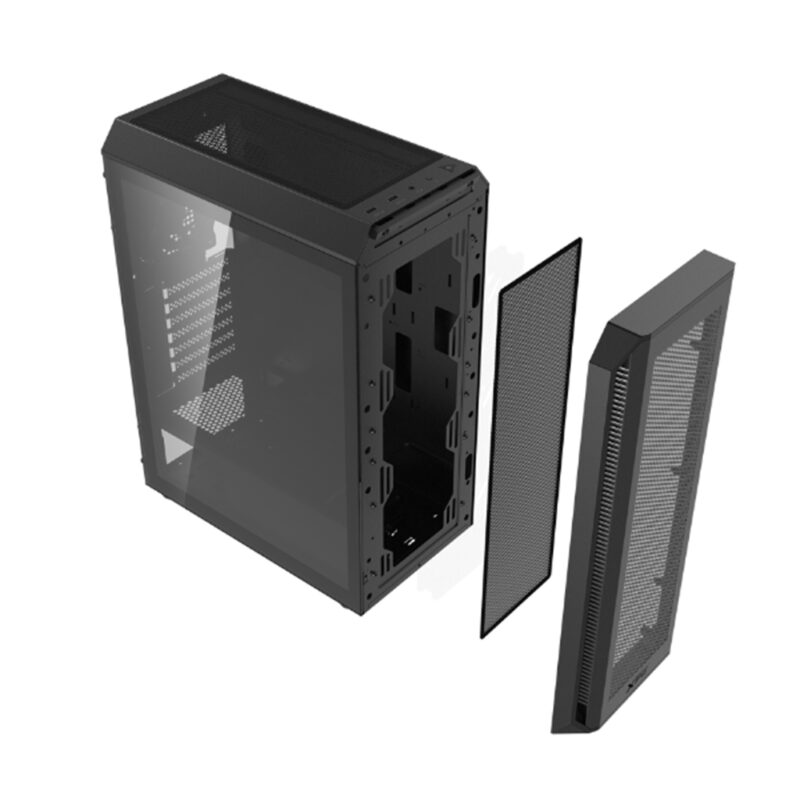کیس کامپیوتر گیمینگ ای دیتا ایکس پی جی مدل ADATA XPG GAMING VALOR AIR PLUS MID-TOWER