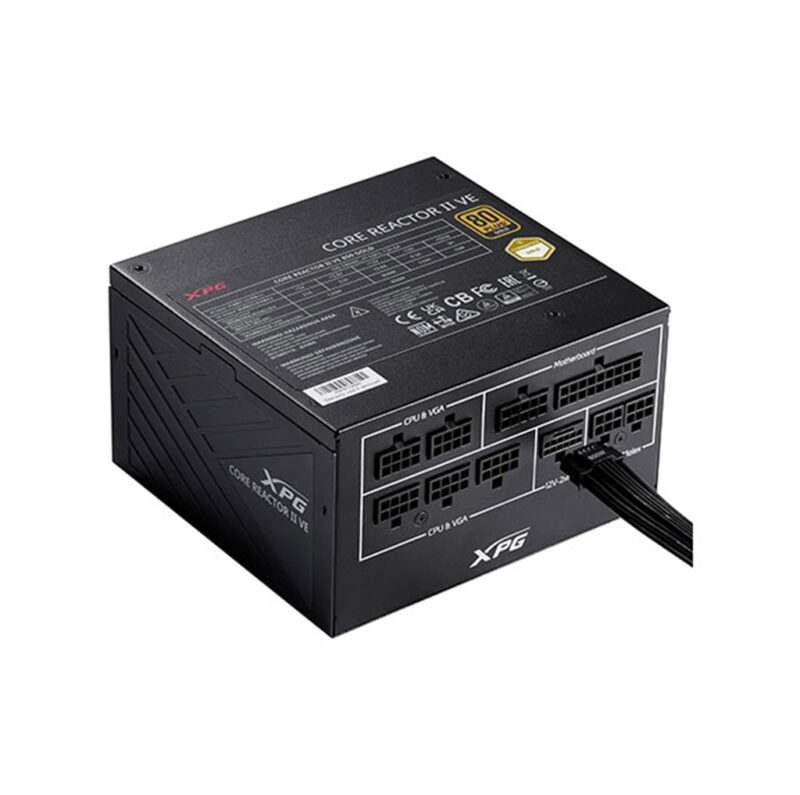 پاور کامپیوتر گیمینگ ای دیتا ایکس پی جی 850 وات مدل POWER ADATA XPG GAMING CORE REACTOR II VE 850W