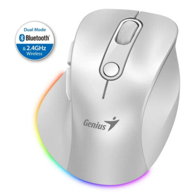 موس بی سیم گیمینگ جنیوس مدل GENIUS ERGO 9000S PRO