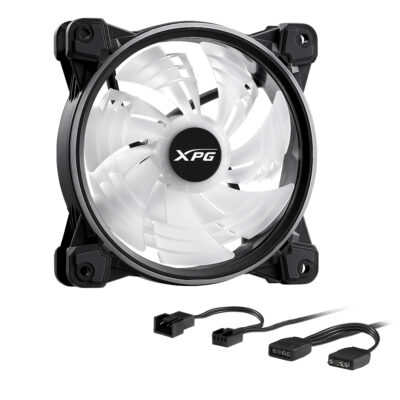 خنک کننده کیس گیمینگ ای دیتا ایکس پی جی مدل ADATA XPG GAMING HURRICANE 120 ARGB PWM