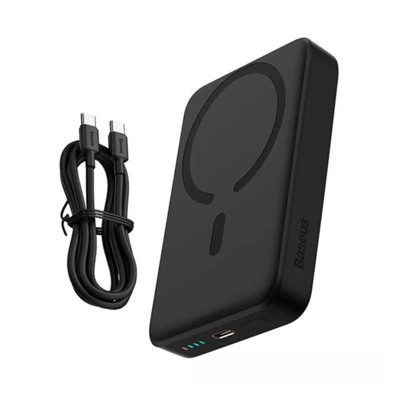 پاوربانک 10000 میلی آمپری بیسوس مدل BASEUS MAGNETIC MINI 30W
