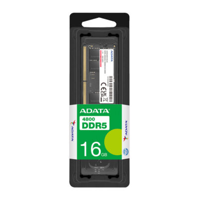 رم لپ تاپ تک کاناله 16 گیگابایتی ای دیتا مدل ADATA 16GB  4800MHZ DDR5 SO-DIMM