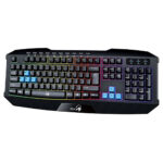 کیبورد گیمینگ جنیوس مدل GENIUS SCORPION K215 سوئیچ ممبران, FULL-SIZE