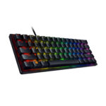 کیبورد گیمینگ ریزر مدل RAZER HUNTSMAN MINI LINEAR OPTICAL SWITCH