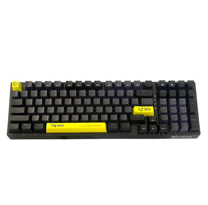 کیبورد گیمینگ اونیکوما مدل ONIKUMA G38 RGB, سوئیچ مکانیکال قهوه ای, TENKEYLESS