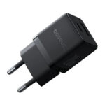 شارژر دیواری 20 وات بیسوس مدل BASEUS PALM FAST CHARGER C+U 20W EU