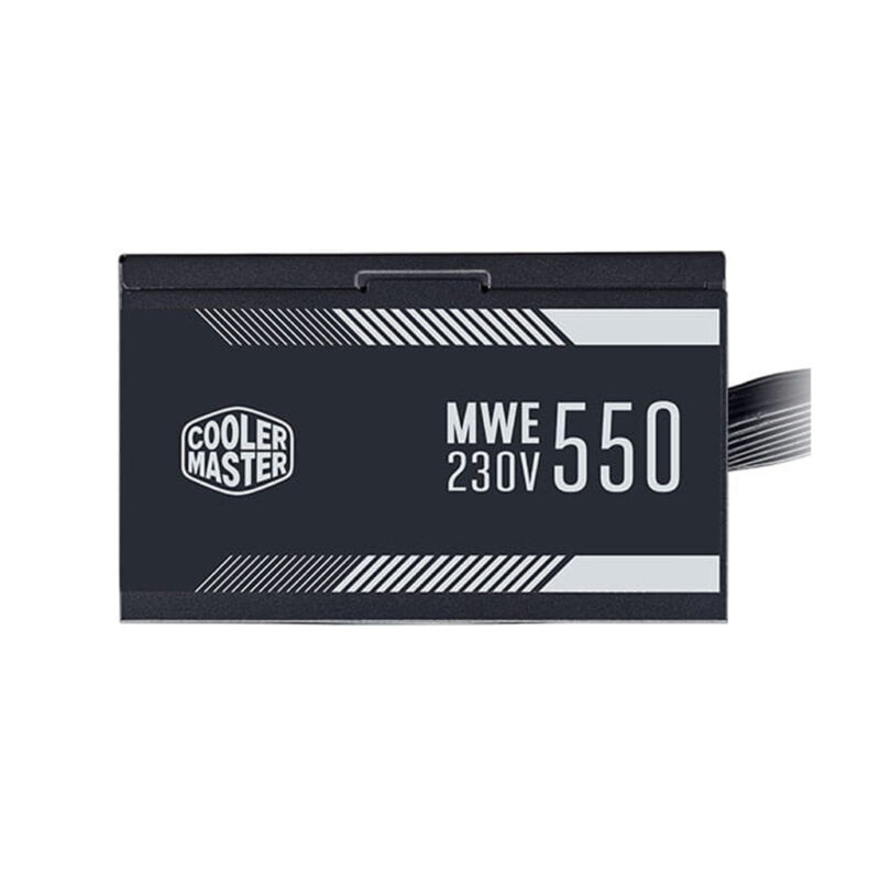 منبع تغذیه کامپیوتر کولر مستر مدل COOLER MASTER MWE WHITE 550