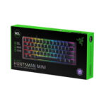 کیبورد گیمینگ ریزر مدل RAZER HUNTSMAN MINI LINEAR OPTICAL SWITCH