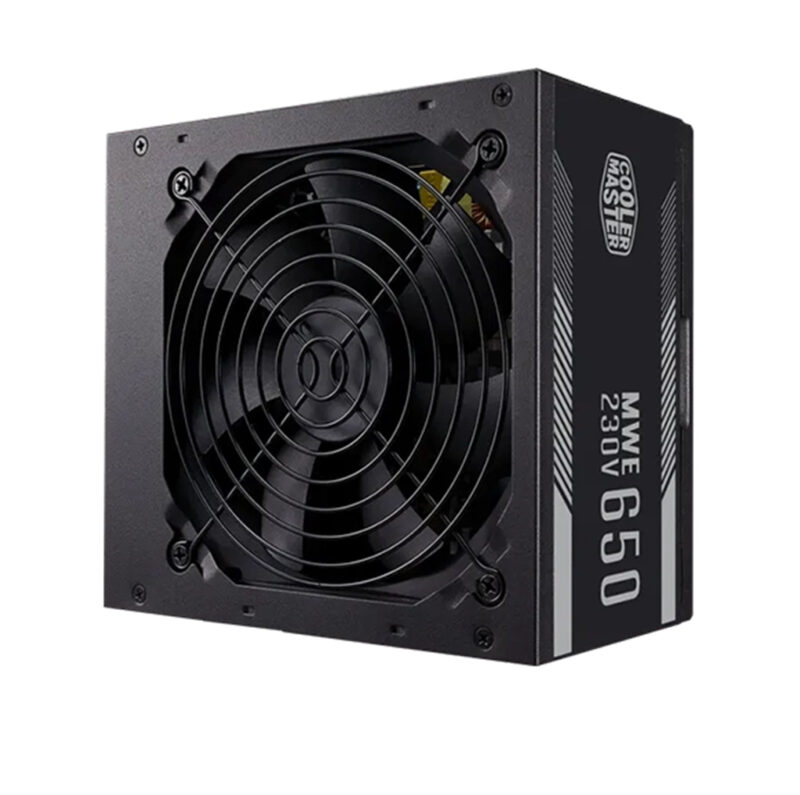 منبع تغذیه کامپیوتر کولر مستر مدل COOLEER MASTER MWE 650W WHITE