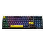 کیبورد گیمینگ اونیکوما مدل ONIKUMA G38 RGB, سوئیچ مکانیکال قهوه ای, TENKEYLESS