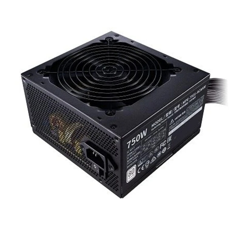 منبع تغذیه کامپیوتر کولر مستر مدل COOLER MASTER MWE 750 WHITE