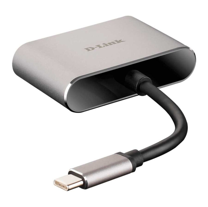 مبدل USB-C به VGA/HDMI دی لینک مدل DLINK DUB-V210