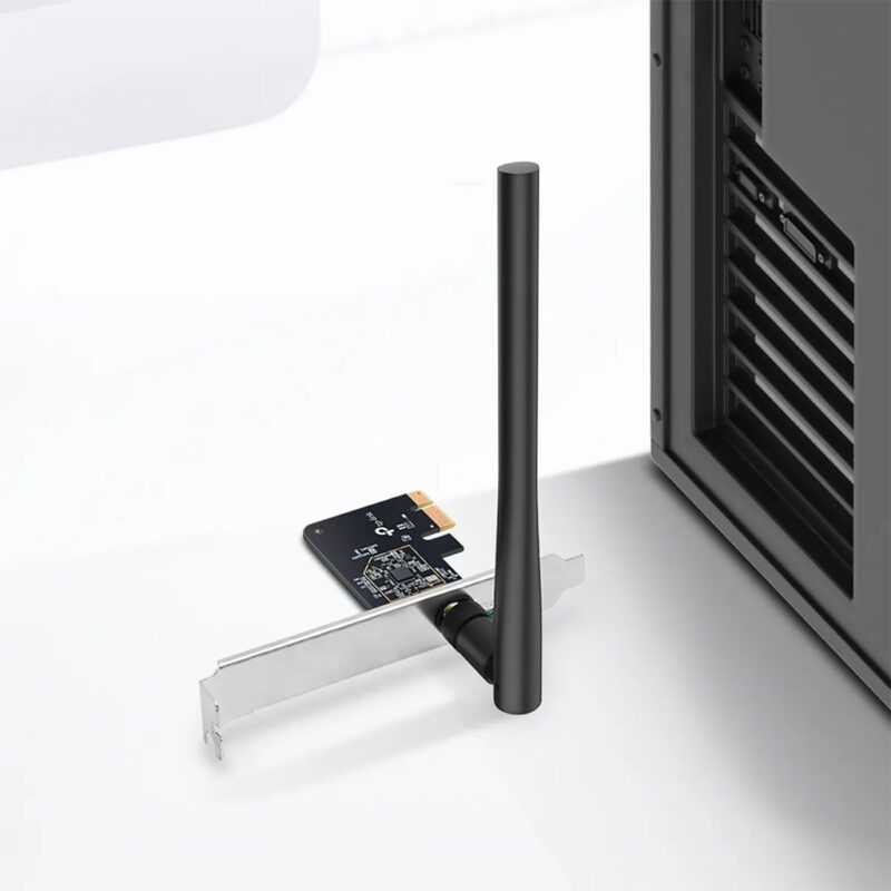 کارت شبکه بی سیم و دوباند AC600 تی پی لینک مدل TPLINK ARCHER T2E