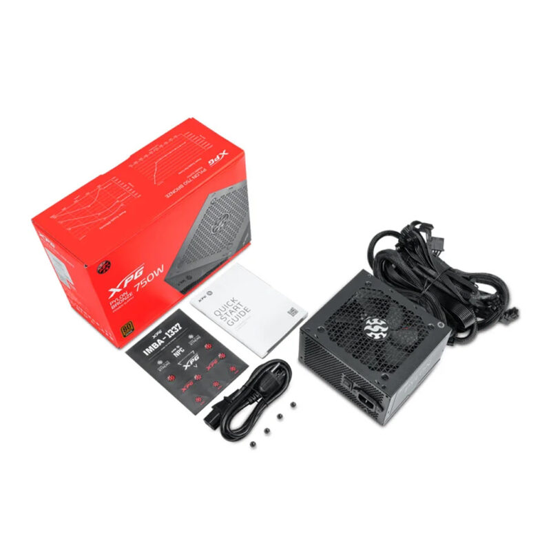 منبع تغذیه کامپیوتر گیمینگ ای دیتا ایکس پی جی مدل ADATA XPG GAMING PYLON 750W