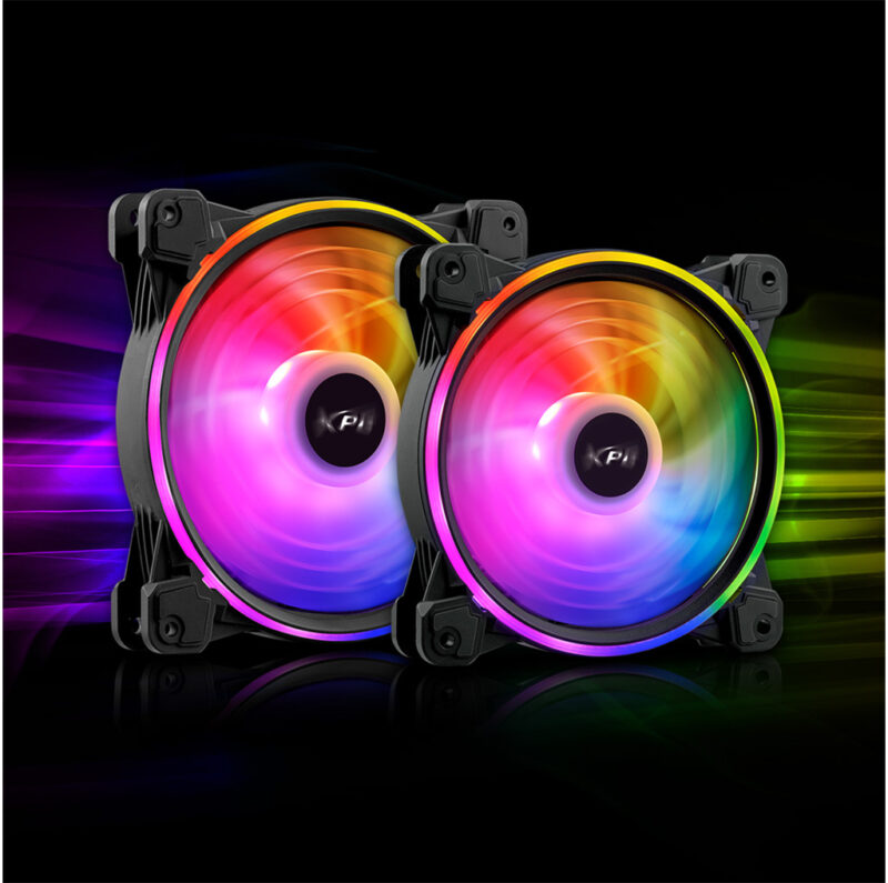 خنک کننده کیس گیمینگ ای دیتا ایکس پی جی مدل ADATA XPG GAMING HURRICANE 120 ARGB PWM