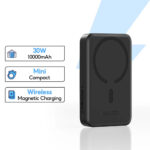پاوربانک 10000 میلی آمپری بیسوس مدل BASEUS MAGNETIC MINI 30W