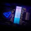رم دسکتاپ دو کاناله 16 گیگابایتی ایکس پی جی مدل XPG LANCER BLADE RGB 16G 6000 DDR5