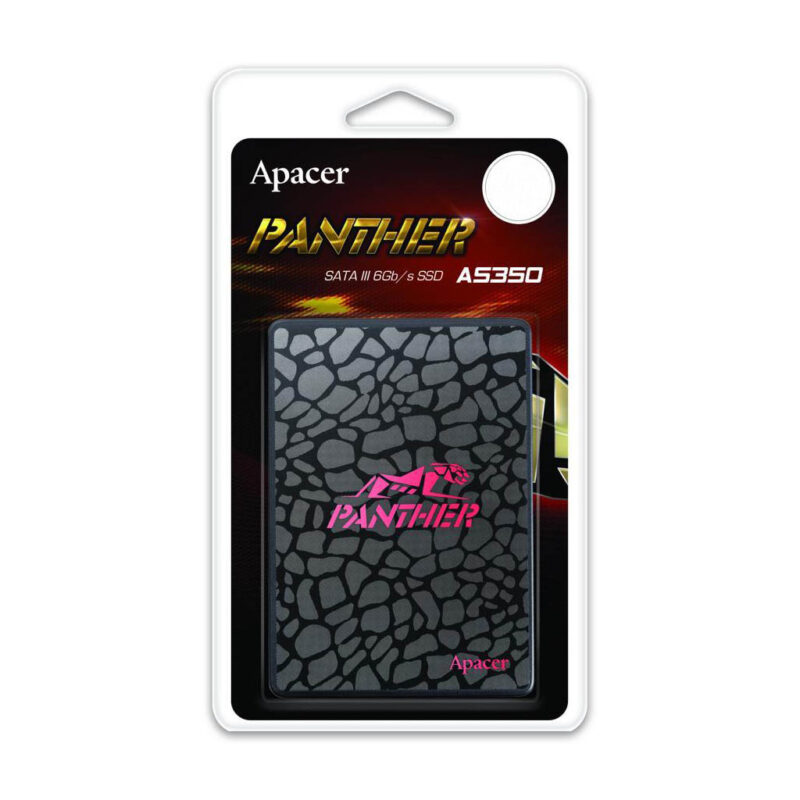 حافظه SSD اینترنال اپیسر مدل APASER AS350 PANTHER با ظرفیت 256 گیگابایت