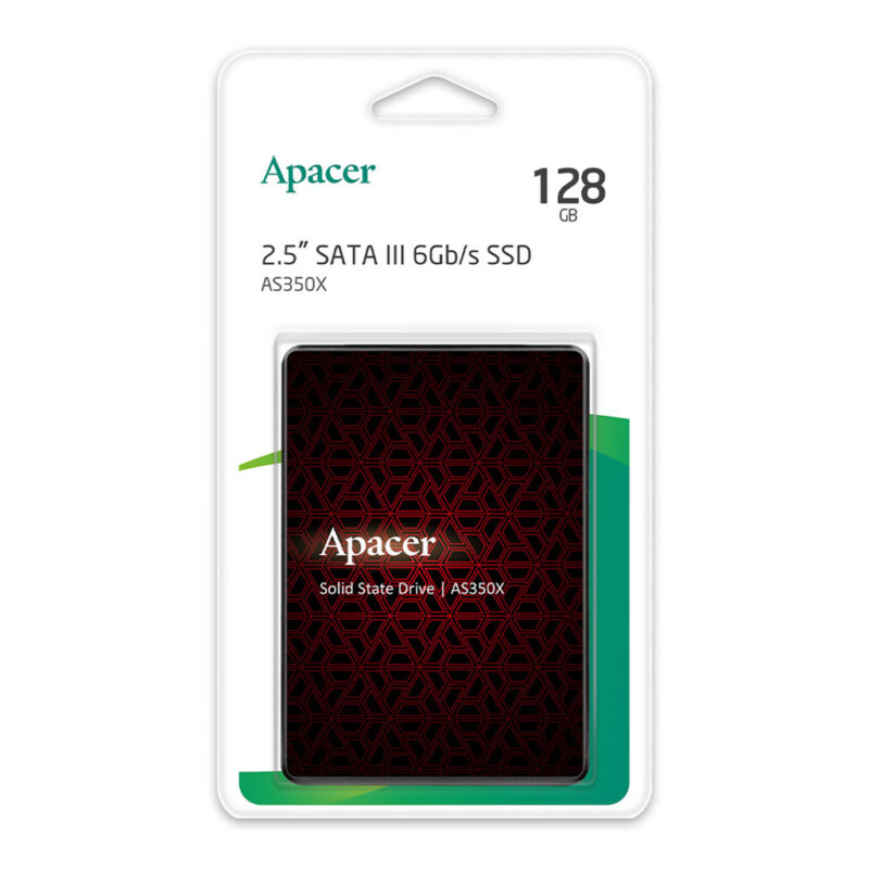 حافظه SSD اینترنال اپیسر مدل APASER AS350X با ظرفیت 128 گیگابایت