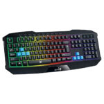 کیبورد گیمینگ جنیوس مدل GENIUS SCORPION K215 سوئیچ ممبران, FULL-SIZE