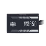 پاور کامپیوتر 650 وات کولر مستر مدل COOLER MASTER MWE 650W WHITE