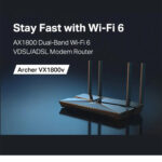 مودم روتر ADSL/ADSL تی پی لینک مدل TPLINK ARCHER VX1800V