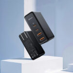 شارژر دیواری بیسوس مدل BASEUS GAN2 PRO 100W به همراه کابل تبدیل USB-C