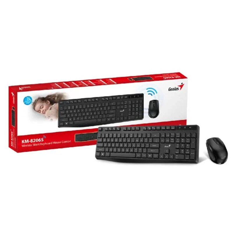 کیبورد و موس جنیوس مدل GENIUS KM-8206S