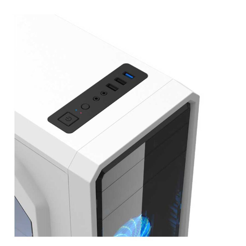 کیس کامپیوتر گیم مکس مدل GAMEMAX G561 WHITE