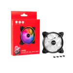 خنک کننده کیس گیمینگ ای دیتا ایکس پی جی مدل ADATA XPG GAMING HURRICANE 120 ARGB PWM