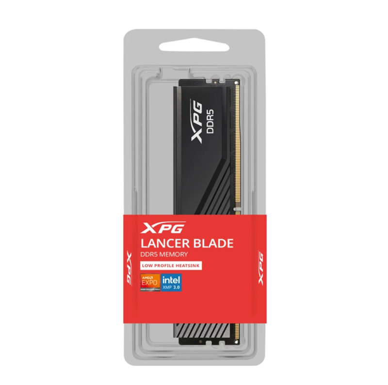 رم دسکتاپ دو کاناله 16 گیگابایتی ایکس پی جی مدل XPG LANCER BLADE 16G 5600 DDR5