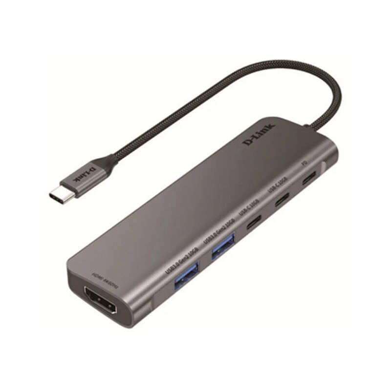 هاب 6 پورت TYPE-C دی لینک مدل DLINK DUB-C106