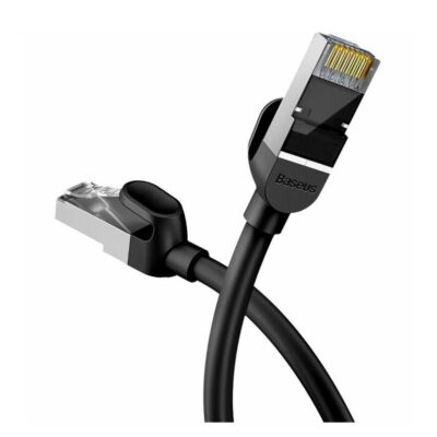 کابل پچ کورد بیسوس مدل BASEUS BLACK CAT6 به طول 0.5 متر