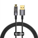 کابل لایتنینگ هوشمند بیسوس مدل BASEUS AUTO POWER OFF FAST CHARGING CABLE به طول 1 متر