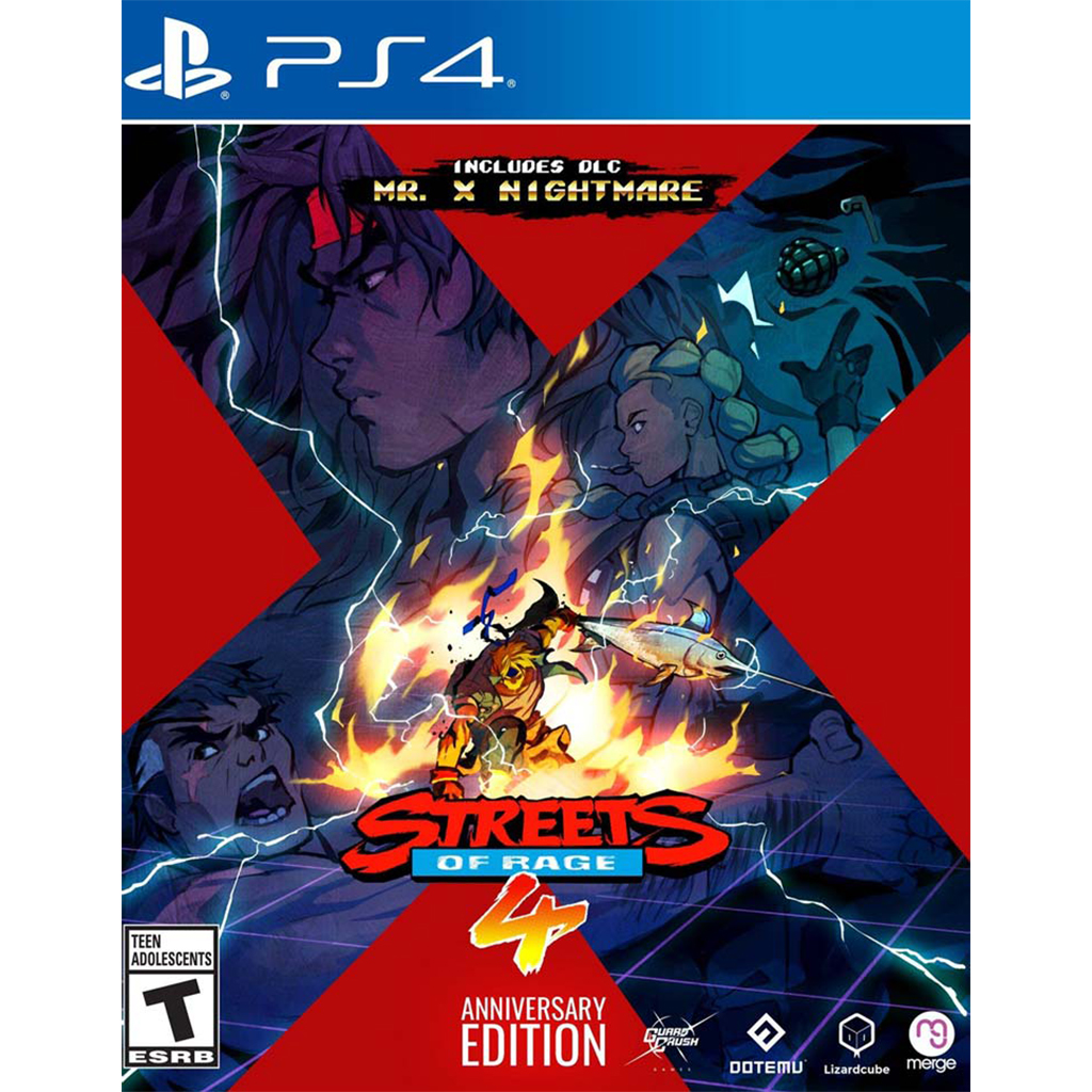 بازی STREETS OF RAGE ANNIVERSARY EDITION برای PS4