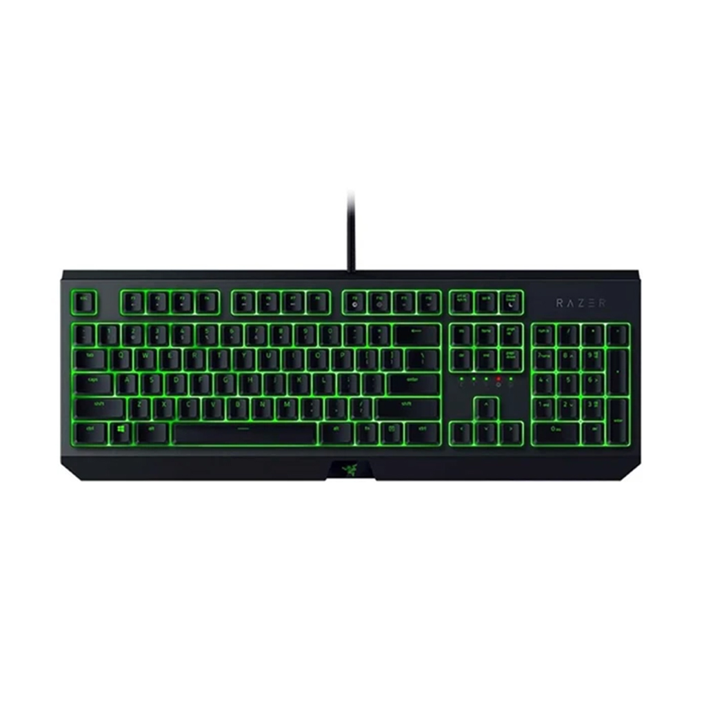 کیبورد گیمینگ ریزر مدل RAZER BLACKWIDOW ESSENTIAL GREEN SWITCH